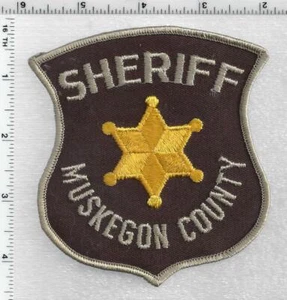 Parche de hombro del sheriff del condado de Muskegon (Michigan) tercera edición - Imagen 1 de 1