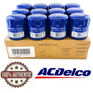 OEM PF64 Engine Oil Filter Pack of 12 ACDelco Pro PF64 CASE 12696048 12640445 - Picture 1 of 1