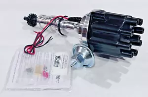 Pertronix Flame-Thrower Billet Distributor For Ford FE 352-428 Vacuum Advance - Foto 1 di 4
