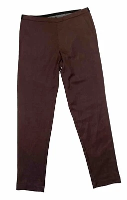 NUEVO Pantalones al Tobillo Para Mujer Clover Canyon Marrón Oscuro Ligeros Ajustados Talla S/M Foto 1 de 4