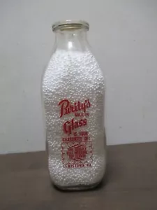 NICE PURITY MILK 1 QUART MILK BOTTLE (LEWISTOWN, PA.) - Picture 1 of 4