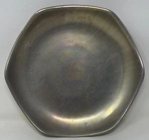 Nambé Classic Silver Platter #5336 Large Hexagon Serving Low Profile Bowl NAMBE - Picture 1 of 3