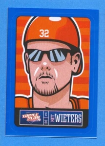2013 Panini Triple Play Sticker Blue #20 Matt Wieters Orioles - Picture 1 of 1