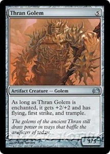 THRAN GOLEM Planechase 2012 MTG Artifact Creature — Golem Unc - Picture 1 of 1