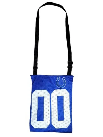 Fantastic Condition Indianapolis Colts Jersey Bag/Purse/Tote W/ Embroidered Logo Cover