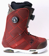 K2 Maysis Snowboard Boots Men's Size: 9 US, Maroon Red Brown Winter BOA