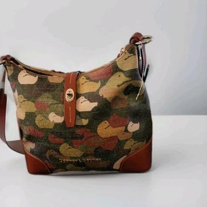 NWT  Dooney & Bourke New Rare Camouflage Duck Dover Large Tote Bag NWT - Picture 1 of 20