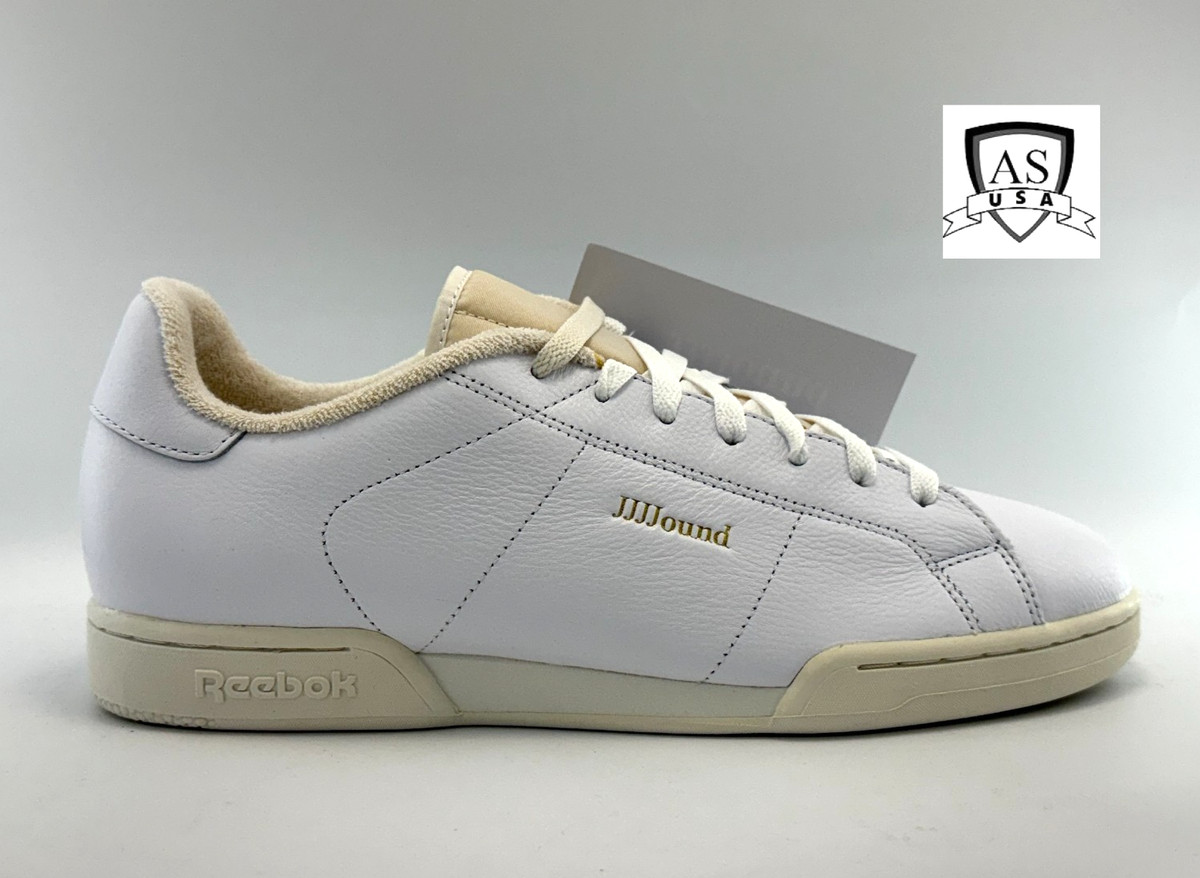 Reebok x JJJJound NPC II Leather Sneakers US 9.5 White GY8065 BRAND NEW REEBOK NPC 2 JJJJOUND SZ 9.5 GY8065 WHITE CLUB C  main image 3