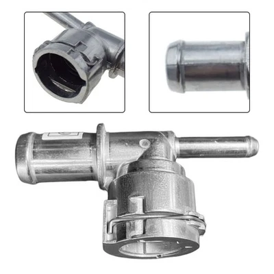 Heater Hose Connector Aluminum for Jeep For Wrangler For JL 2 0 Part 68280784AB - Image 1 of 4