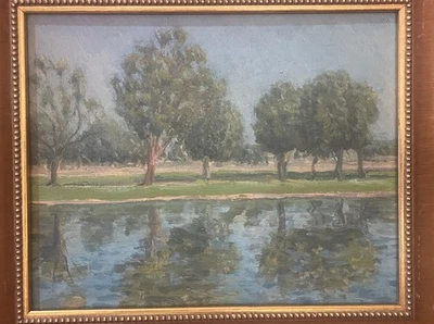 A view of Lake Chaparral by Levent Deparis - Image 1 of 4