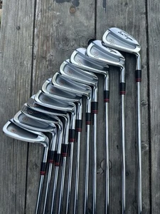 Vintage Ben Hogan Apex Edge Pro Golf Clubs. 3-9 Iron, Plus E,F, 56 and 60 Wedge - Picture 1 of 24