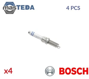 0 242 140 567 ENGINE SPARK PLUG SET PLUGS BOSCH 4PCS FOR VAUXHALL COMBO IV - Picture 1 of 10