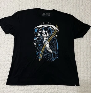 Into The AM Shirt Sensenmann Tshirt Herren Gr. 4XL schwarz - Bild 1 von 6