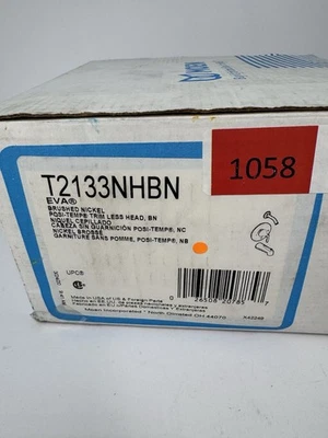 Moen T2133NHBN EVA Single Handle Brushed Nickel Tub/Shower Trim Kit New Open Box - Image 1 of 4