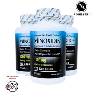 3 x 120 Kapseln Minoxidin 1000mg Advanced Hair Growth Extra Stark - Bild 1 von 6