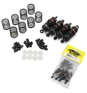 Yeah Racing Aluminum Go Big Bore Touring Shocks (Black) (4) - Picture 1 of 6