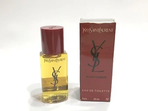 Yves Saint Laurent POUR HOMME 2,0 oz 60 ml eau de toilette spray fragancia vintage - Imagen 1 de 8