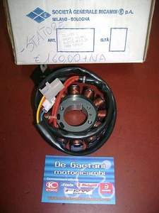 ESTATOR DUCATI 12 POLI C/PICK UP A 2 CABLES DE TRENZA X SR DITECH SCARABEO DTECH - Imagen 1 de 1