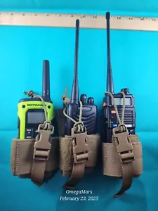 Tactical Tailor Molle Radio Singolo Intra-Squad Pouch Coyote BRN USMC x1 - Foto 1 di 5