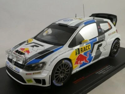 IXO Volkswagen Polo R WRC #9 Mikkelsen Rally Catalunya 2013 1/18 18RMC070C - Immagine 1 di 3