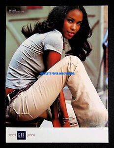 Gap Women's Khaki Cord Jeans 2003 Trade Print Magazine Ad Poster ADVERT