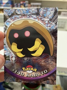 2000 Topps Chrome Pokemon Kabuto #140 Holo Mint