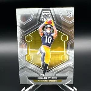 2024 Panini Mosaic #369 Roman Wilson RC Pittsburgh Steelers - Picture 1 of 2