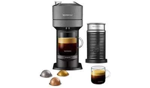 NESPRESSO by Magimix Vertuo Next Coffee Machine with Aeroccino Frother (Grey) - Picture 1 of 1