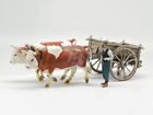 Model Victoria 1/35 Farm Cart w/Oxen (Civil Version w/Farmer) (3 Figures) 1416