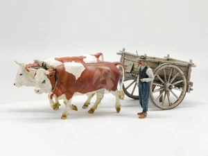 Carro de granja modelo Victoria 1/35 con bueyes (versión civil con granjero) (3 figuras) 1416 - Imagen 1 de 1