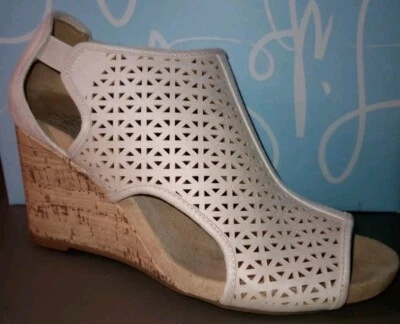 Sandalias de cuña LIFESTRIDE HINX 2, (talla 8,5 W, gamuza rubor) *NUEVAS* Foto 1 de 4