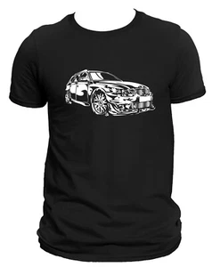 BMW E61 Touring 5 Series T-shirt DTG Print Logo Shirt Short Sleeve Cotton Gift - Picture 1 of 5