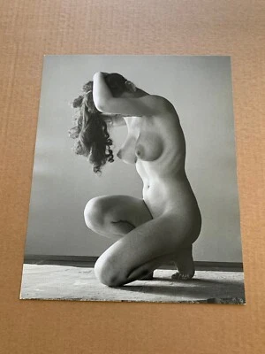 ANDRE DE DIENES rare original NUDE photograph 1960s Studio model. - Image 1 of 4