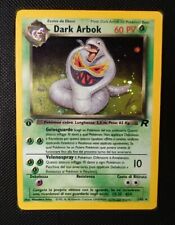 Pokemon Dark Arbok TR 2/82 Holo prima edizione Team Rocket Good