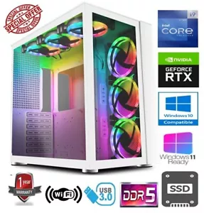 i9 GAMING PC - INTEL CORE i9 14900K 32GB RAM 1TB SSD NVIDIA GEFORCE RTX4060Ti 8G - Picture 1 of 11