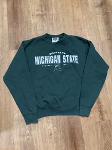 Vintage Youth Michigan State University Crewneck Sweatshirt Large USA Made - Picture 1 of 7
