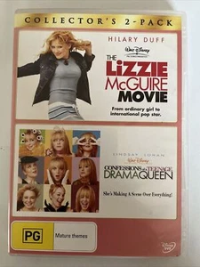 Lizzie McGuire / Confessions Of A Teenage Drama Queen (DVD) Hilary Duff Region 4 - Picture 1 of 2