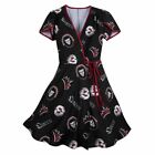 Disney Authentic Snow White Evil Queen Deluxe Wrap Dress for Women Size XS NEW