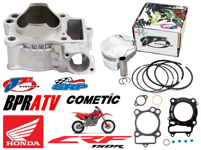 Top End Rebuild Cylinder Kit JE Piston Cometic Gasket for Honda CRF150R CRF 150R - Image 1 of 4