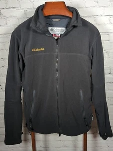 Columbia Titanium Polartec Fleece Jacket Hiking Outdoors Interchange Full Zip M - Picture 1 of 7