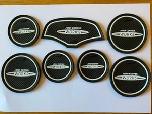 MINI JCW (F56 - F55) 2014 - 2022 (7 PART) INTERIOR DASH GATE PAD SET - WHITE - Picture 1 of 5