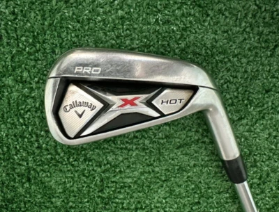 Callaway X-HOT PRO Single 6-Iron, Regular Project X 95 5.5 Steel MRH -1/2" 2° FL - Image 1 of 4