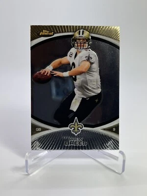 Drew Brees New Orleans Saints 2010 Topps Finest Football #50 - Image 1 of 2