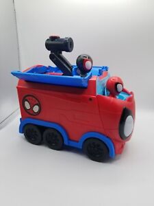 Marvel Spidey and his Amazing Friends Web Spinning Hauler 3 in-1 spiderverse