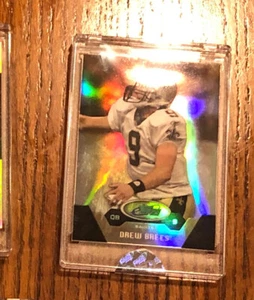 2011ETopps Topps Drew Brees #36 Encased Refractor #351/699 Saints In Hand SP - Picture 1 of 2