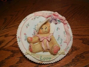 Cherished Teddies 1994 Enesco Wall Plaque Ornament "Love"—1994 - Picture 1 of 3