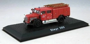 ATLAS EDITIONS - STEYR 380 - FEUERWEHRMOTOR - 1:72 - VERPACKT/DISPLAYSTÄNDER INKL. - Bild 1 von 2