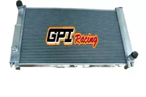 ALUMINUM RADIATOR For AUDI A4 S4 B5 QUATTRO 2.7L BI-TURBO M/T 1997-2001 - Foto 1 di 4