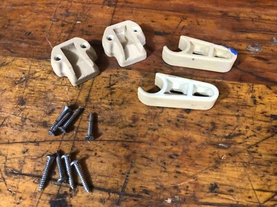 Jeep FSJ Grand Wagoneer Rear Cargo Cover Clips/Holders Sand/Light Tan FSJ - Image 1 of 4