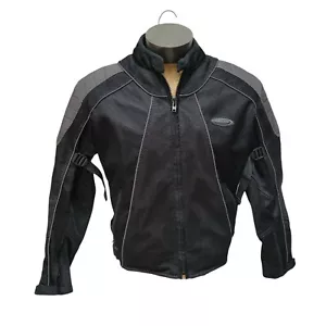 Himalaya Motor Bike Wear Mens Motorcycle Jacket Size Small Black Night Vision - Picture 1 of 11